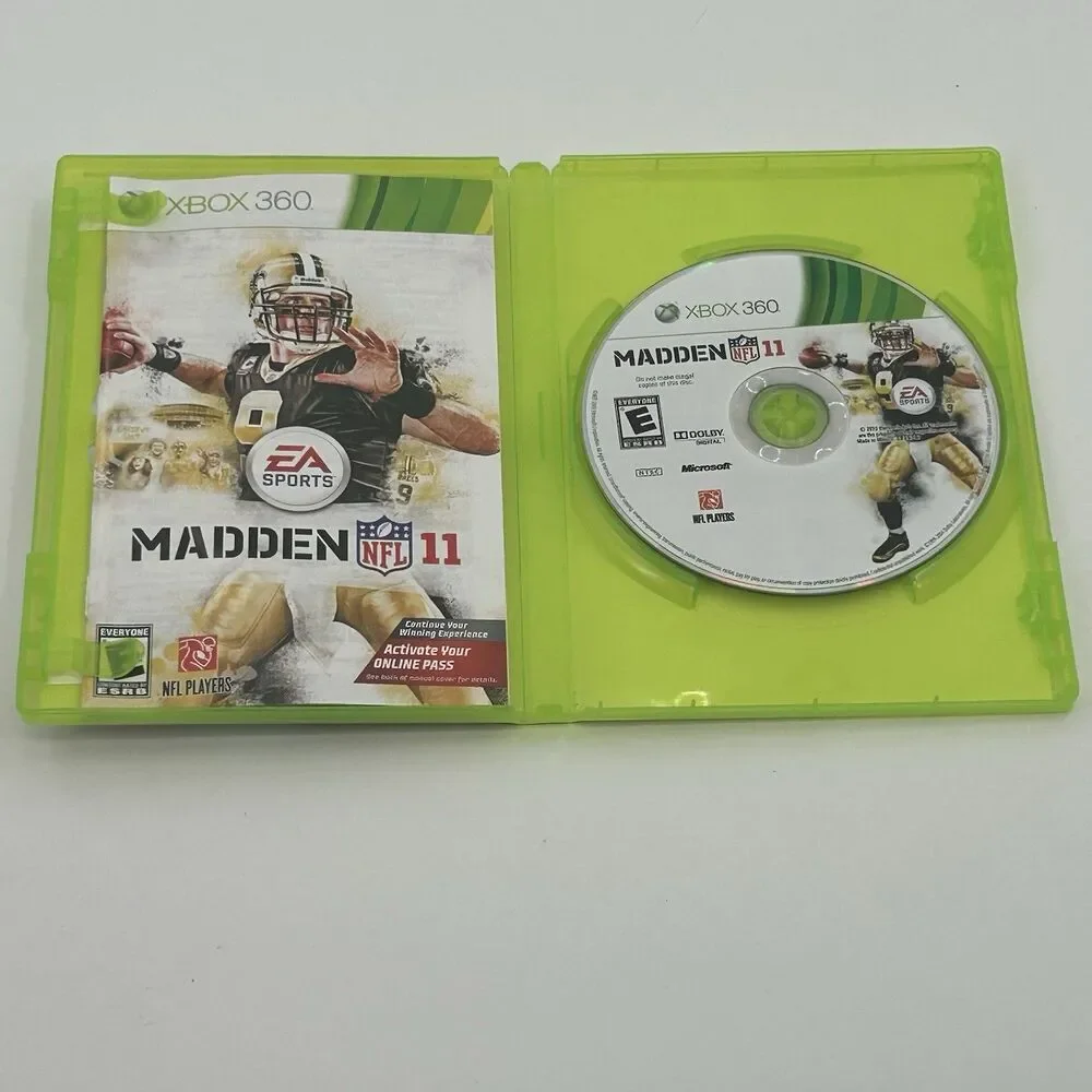 Madden NFL 11 (Xbox 360) CIB COMPLETE & TESTED Fast Shipping